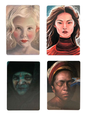 Метафорические ассоциативные карты «Портреты и лица»