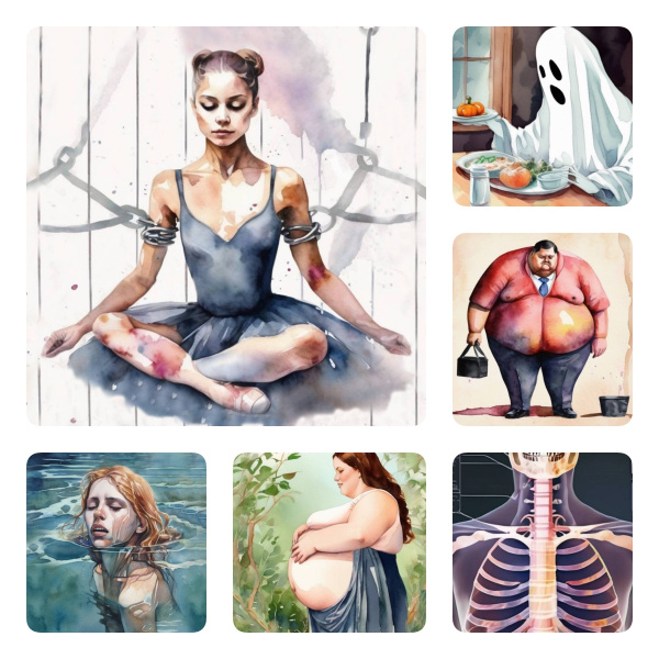 Комплект колод метафорических карт «Сигналы голода»