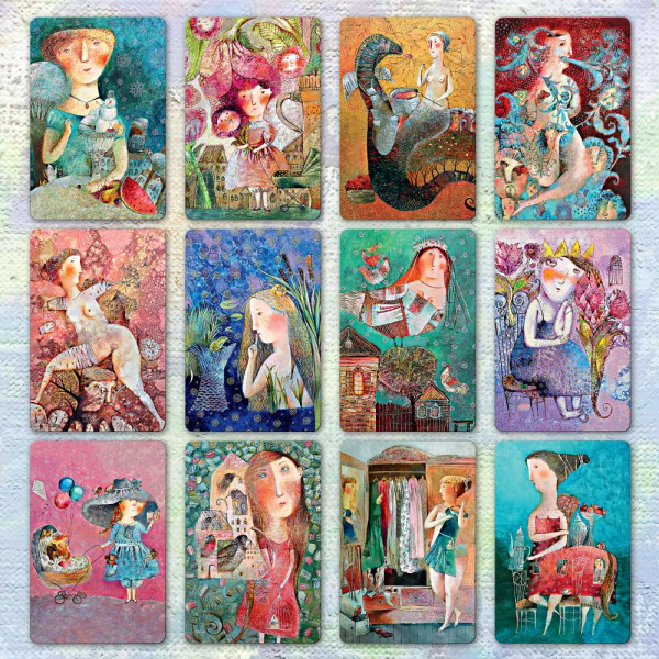 Метафорические ассоциативные карты "Цветы её души"