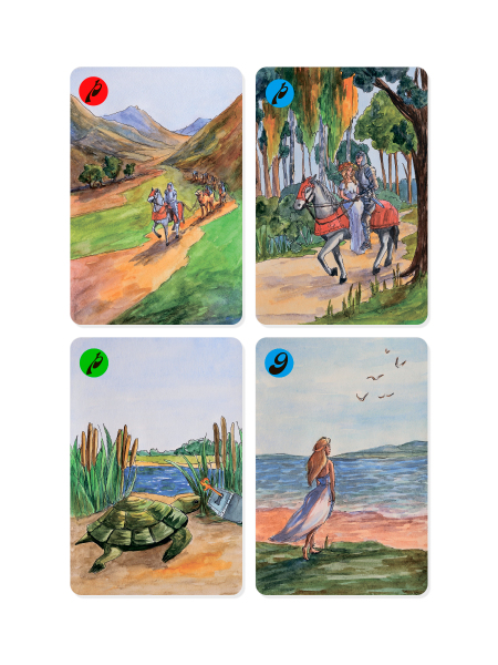 Метафорические ассоциативные карты "Путь героя" (+ "Ресурс стихий") Метафорические ассоциативные карты "Путь героя" (+ "Ресурс стихий")