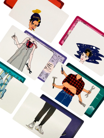 Комплект из двух колод "Это во мне" (женские + мужские образы)