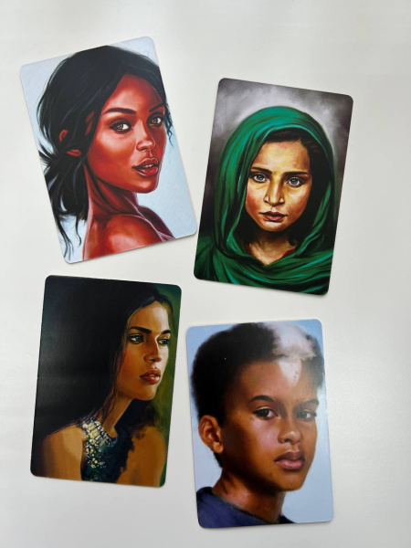 СКИДКА! Метафорические ассоциативные карты «Портреты и лица»