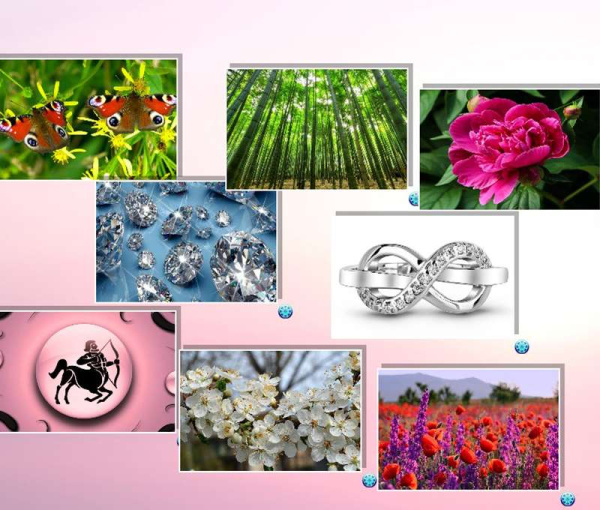 Электронные метафорические фотокарты "Талисман"