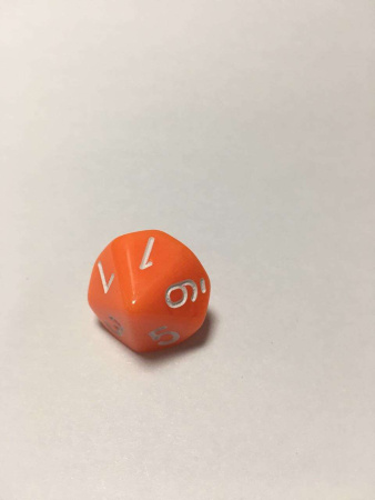 Кубик D10 (единицы)