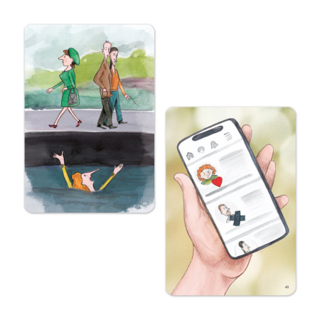 Метафорические карты "Свой-чужой". Метафора принадлежности.