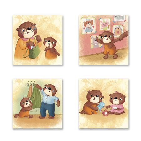 Игра, помогающая радоваться жизни "Мишка на воздушном шаре"