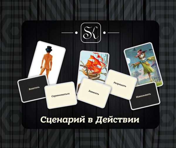 Метафорические ассоциативные карты "Сценарий в Действии"