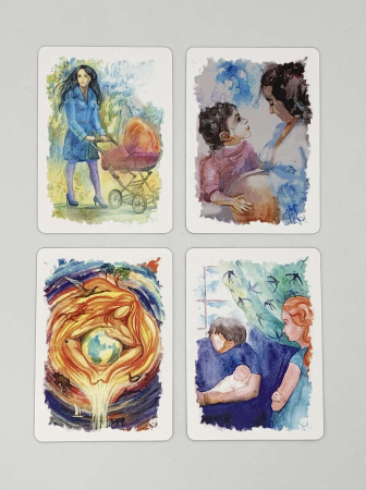 Метафорические ассоциативные карты «Калейдоскоп материнства»