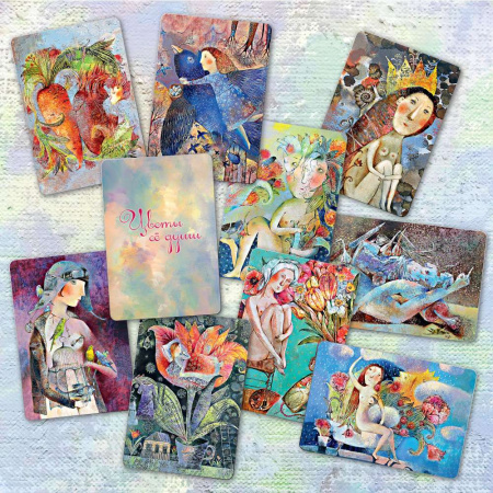 Метафорические ассоциативные карты "Цветы её души"