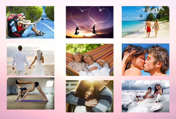 Электронная фотоколода "Влюбленные"