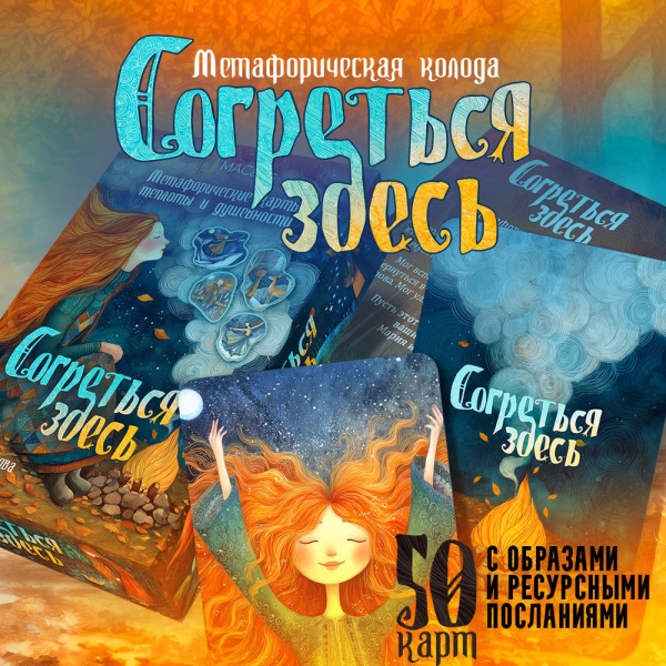 Метафорические карты "Согреться здесь"
