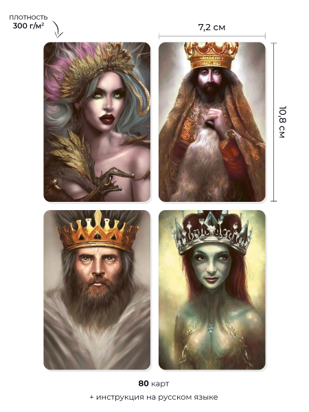 Метафорические карты "Короли и королевы"