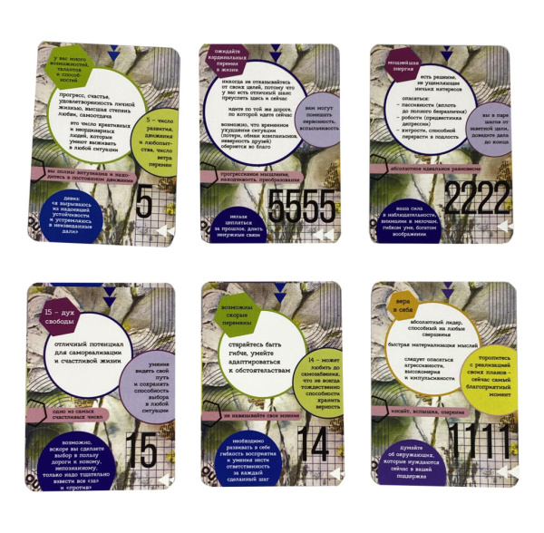 Метафорические карты "Нумерологический прогноз"