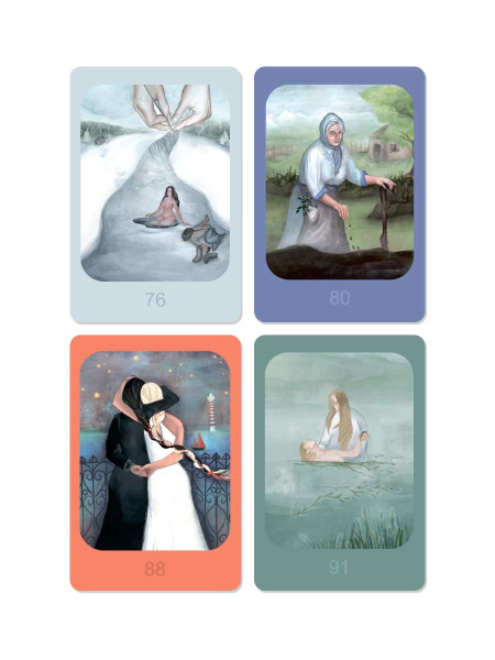 Метафорические ассоциативные карты «По ту сторону реки». Для работы с родом и архетипами