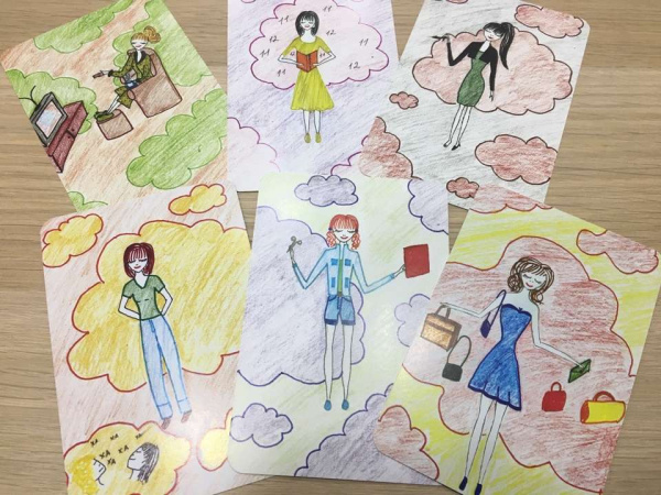 Метафорические карты "Женщина мечтательница"