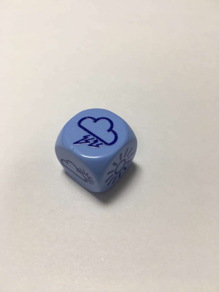 Кубик D6 "Погода"