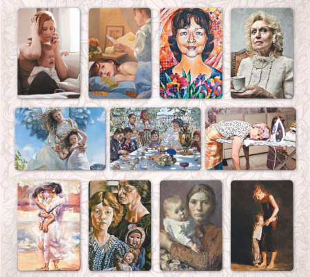 Метафорические ассоциативные карты "О маме"