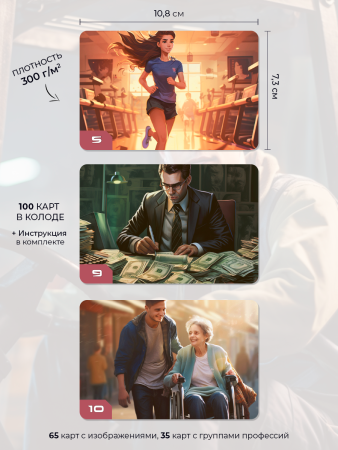 Комплект колод для выбора и анализа профессии