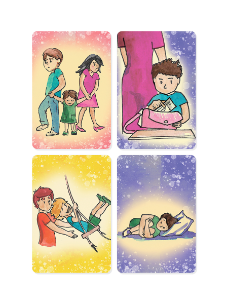 Метафорические карты "Мама, Папа и Я"