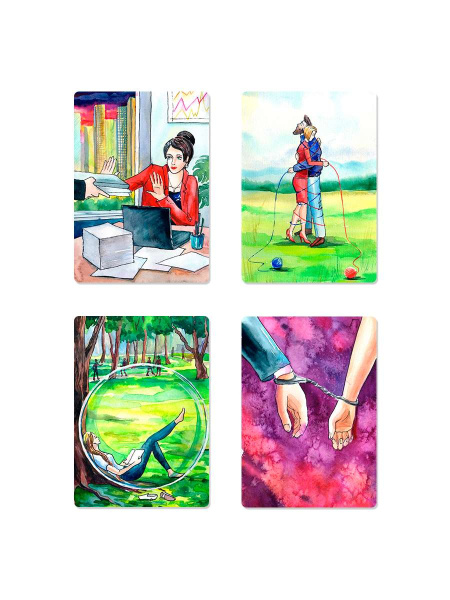 Метафорические ассоциативные карты "Личные границы"