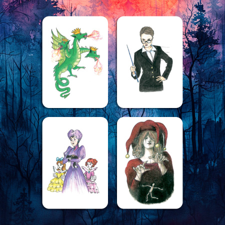 Метафорические карты "Созависимый треугольник"