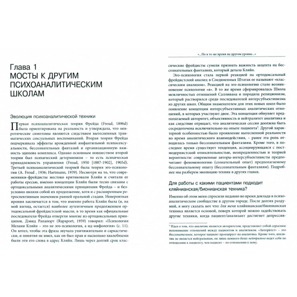 "... но в то же время на другом уровне..." Психоаналитическая теория и техника в кляйнианском подходе. Джеймс С. Гротштейн