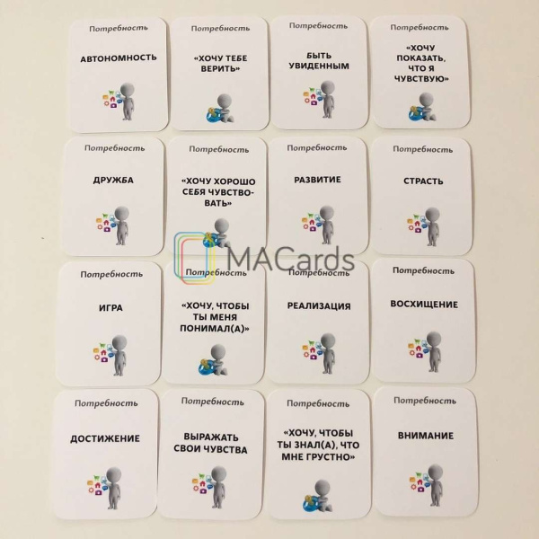 Комплект карт "Коуч-помощь"