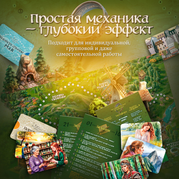 Трансформационная психологическая игра "Карта внутреннего мира" Трансформационная психологическая игра "Карта внутреннего мира"