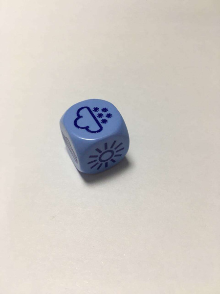 Кубик D6 "Погода"