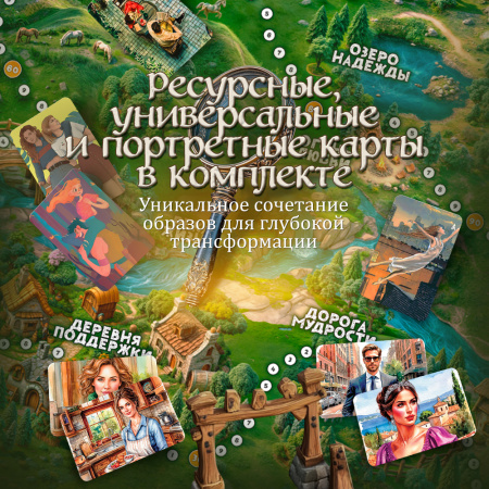 Трансформационная психологическая игра "Карта внутреннего мира"