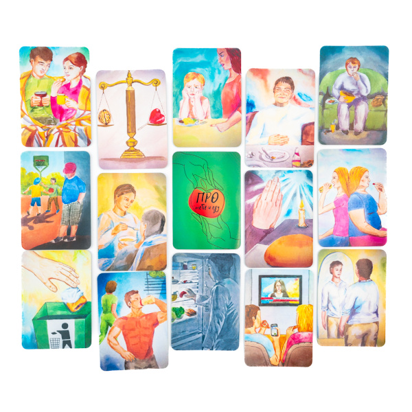 Метафорические ассоциативные карты «Про тебя и про еду». Метафора отношений с едой и окружающим миром.