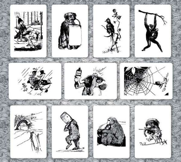 Метафорические ассоциативные карты «Метафауна».