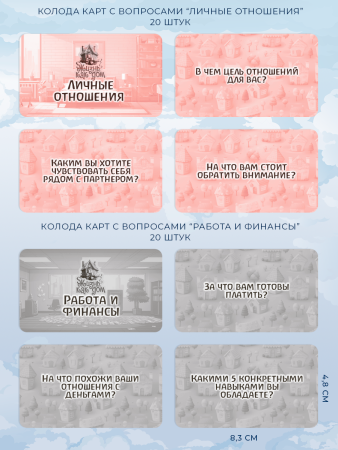 Универсальная психологическая игра "Жизнь как дом"