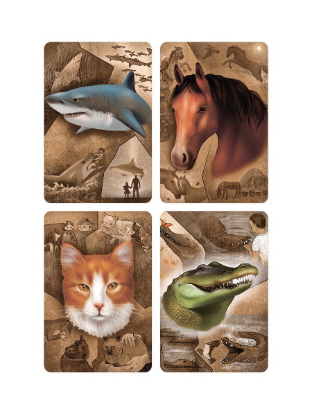 Метафорические ассоциативные карты "Моё тотемное животное" Метафорические ассоциативные карты "Моё тотемное животное"