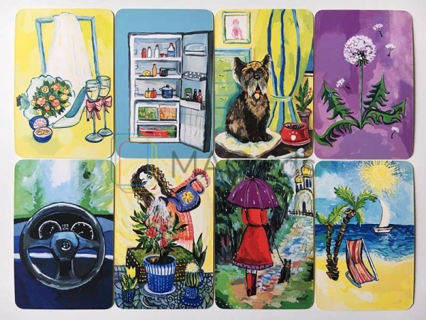 Метафорические ассоциативные карты «Женские вольности»