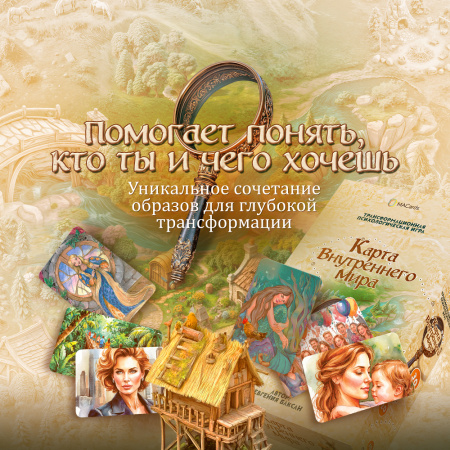 Трансформационная психологическая игра "Карта внутреннего мира"