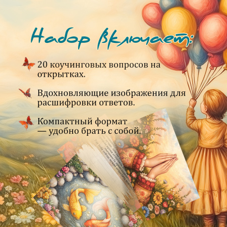 Метафорические открытки "Все ответы внутри нас"